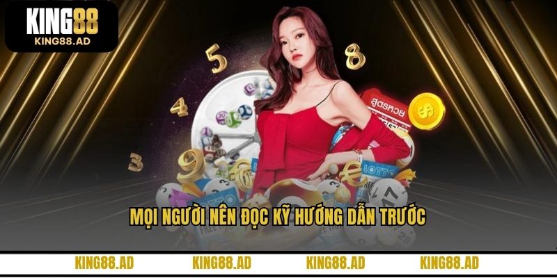 Mọi người nên đọc kỹ hướng dẫn trước