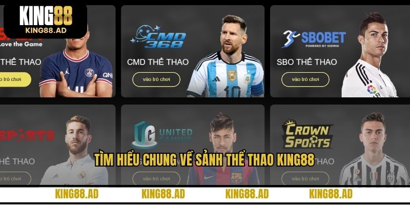 Tìm hiểu chung về sảnh thể thao KING88